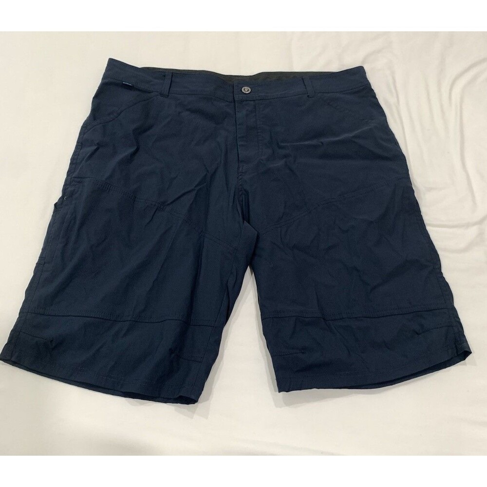 Kuhl Renegade Shorts Mens 42 Navy Blue Performance Hiking 12 Inch